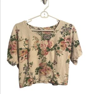 Vintage 1980s crop top